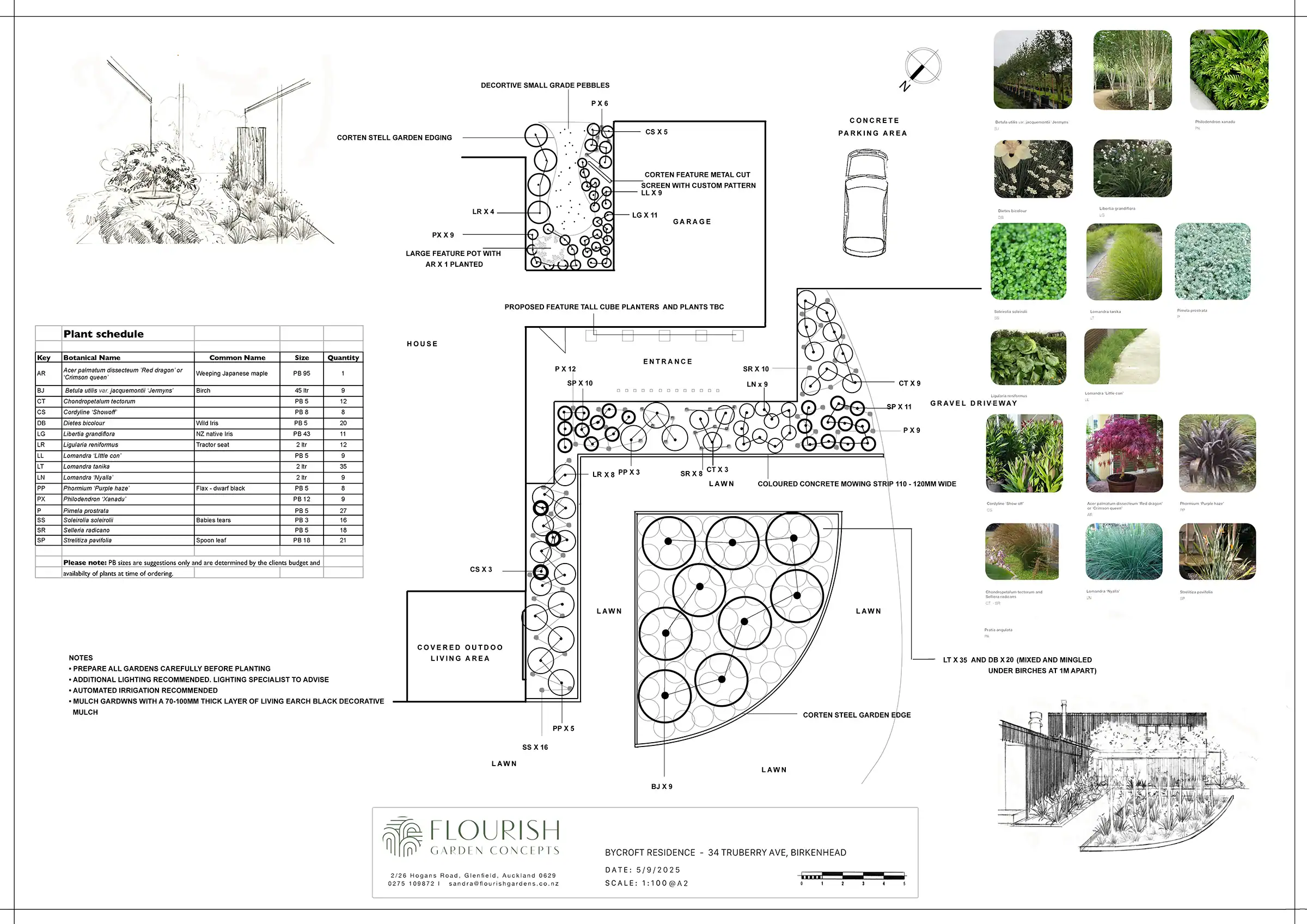 an example of a planting plan