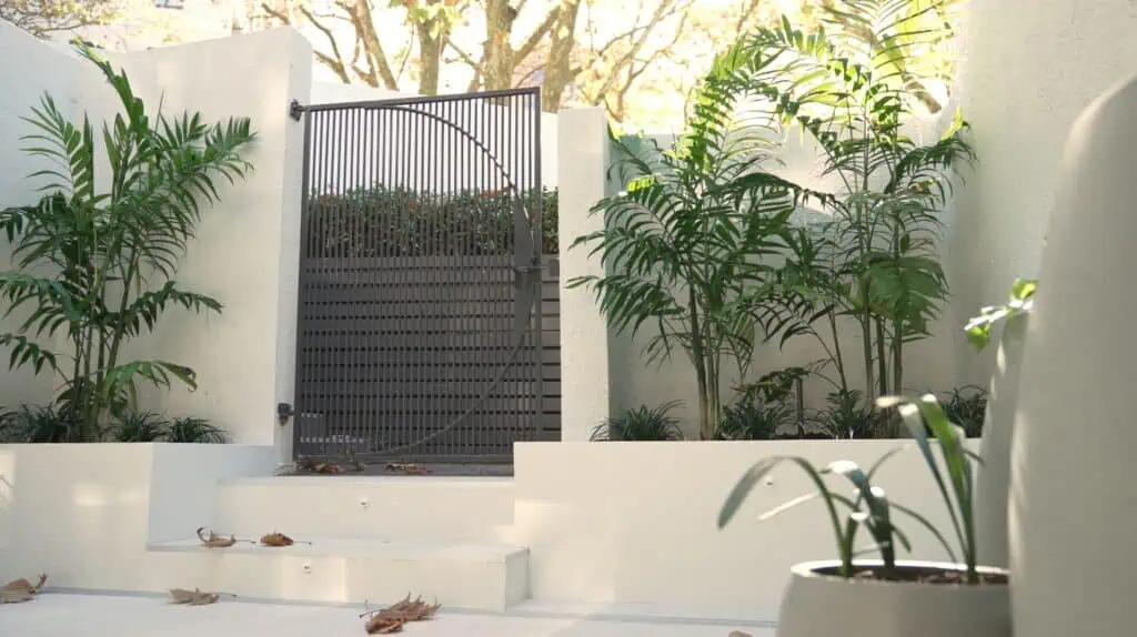 Auckland Inner City Courtyard after Design and Build services provided by Flourish Garden Concepts.